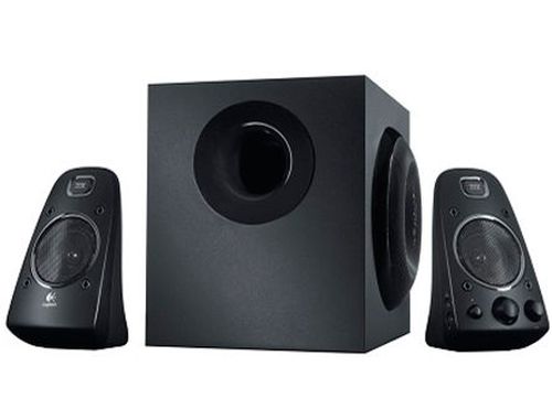 купить Logitech Z623 Black THX-Certified 2.1 Speaker System ( 2.1 surround, RMS 200W, 130W subwoofer, 2x35W satel. ), 980-000403 (boxe sistem acustic/колонки акустическая сиситема), www в Кишинёве 