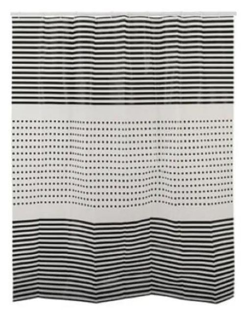 купить Занавеска для ванной Bisk 08351 PEVA MALTA 3 180x200 в Кишинёве 