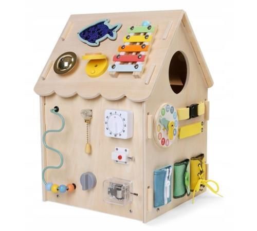 cumpără Tablă dezvoltare Baby Mix 59136 Домик Montessori дерево în Chișinău 