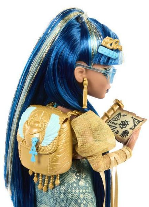 купить Кукла Barbie HXH74 Set de joc Monster High Cleo De Nile, cu accesorii в Кишинёве 