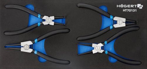 купить Система хранения инструментов Hoegert HT7G048-332 Тележка инструментальная 7 ящиков, 332 предмета в Кишинёве 