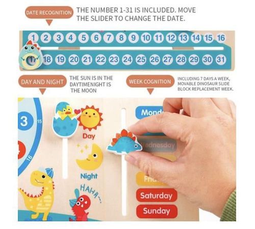 cumpără Tablă dezvoltare Optmarket 201590723 Часы дерево în Chișinău 