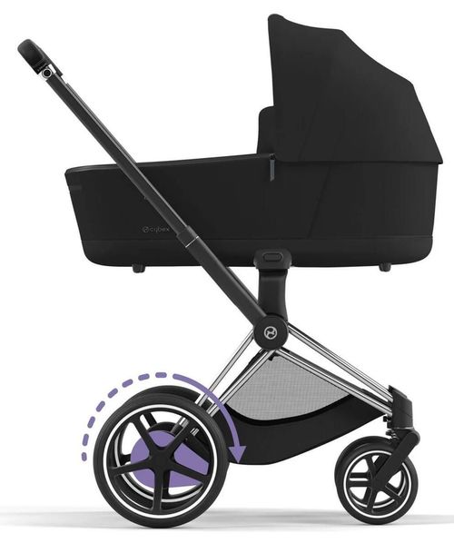 cumpără Accesorii pentru cărucior Cybex 521002357 Cadru pentru carucior e-Priam RBA Chrome Black Chrome în Chișinău 