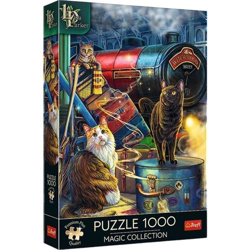 купить Пазл Trefl 10897 Puzzle 1000 Premium Plus. Witchwood Express в Кишинёве 