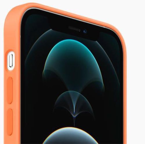 купить Чехол для смартфона Apple iPhone 12 Pro Max Silicone Case with MagSafe Kumquat MHL83 в Кишинёве 