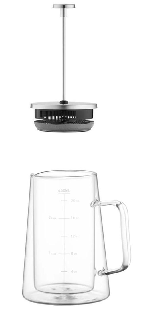 купить Чайник заварочный Ardesto AR1906DWB Black Mars 650ml в Кишинёве 