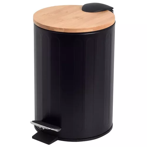 cumpără Coș de gunoi Bisk 08421 RADO cu pedala 3L negru în Chișinău 