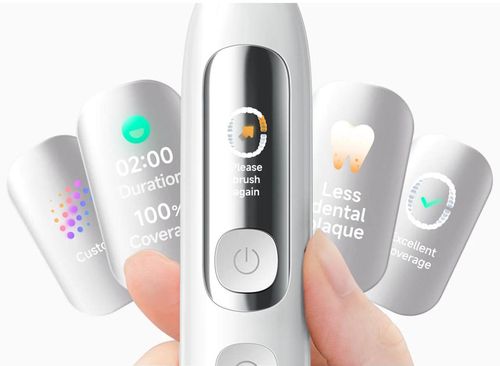купить Щетка зубная электрическая Mijia Smart Servo-oscillation Electric Toothbrush Pro Blue в Кишинёве 