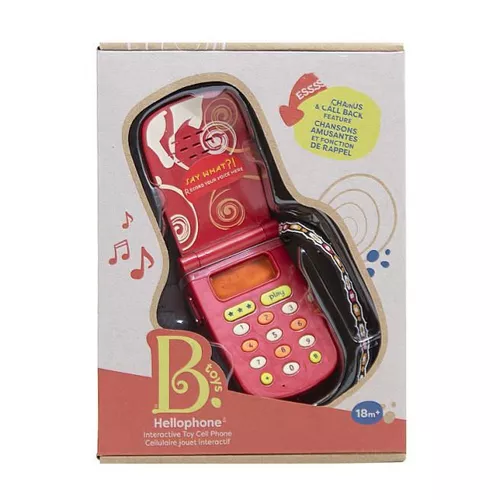 cumpără Jucărie Battat BX1177Z Telefon de jucărie cu dictofon roșu, 57766 în Chișinău 