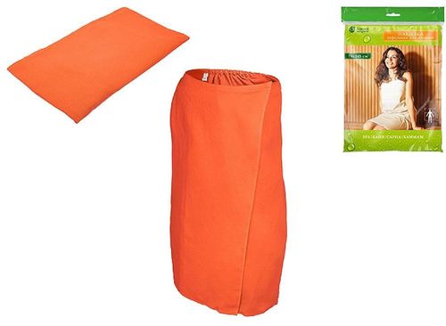 cumpără Textile de casă Банные Штучки 46472 Pelerina pentru femei 145x78cm, oranj în Chișinău 