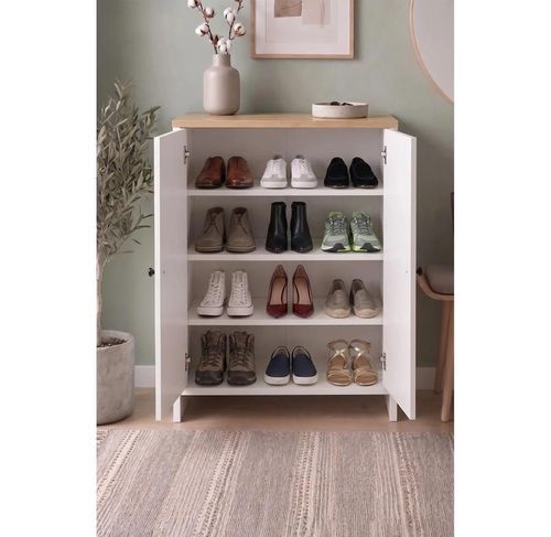 cumpără Raft pentru încălțăminte Bofigo 18-16-41 Sapphire Oak/White în Chișinău 