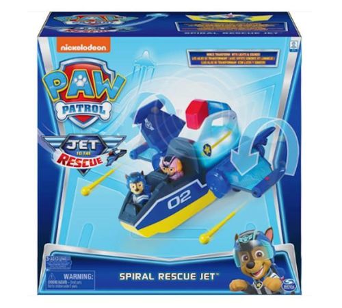 купить Машина Paw Patrol 6058266 Avionul de salvare cu figurina Chase в Кишинёве 
