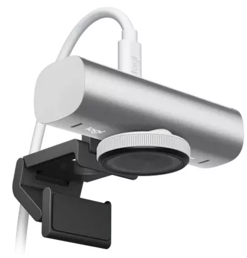 купить Веб-камера Logitech MX Brio 4K Pale Grey в Кишинёве 