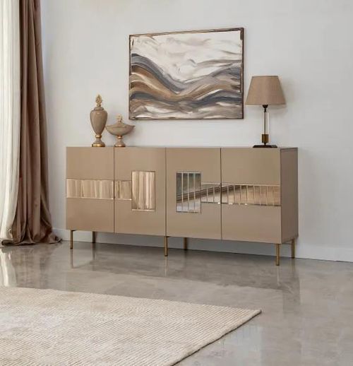 cumpără Comodă Trendy Paris, Bronz, Aur (GTR001219) în Chișinău 
