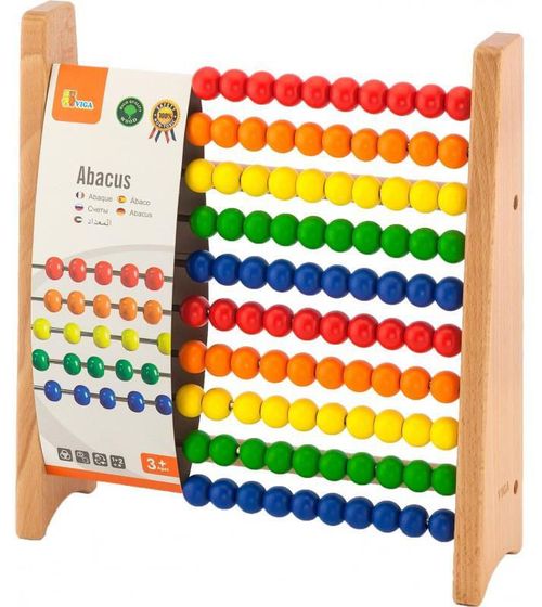 купить Игрушка Viga 58370 Wooden Abacus в Кишинёве 