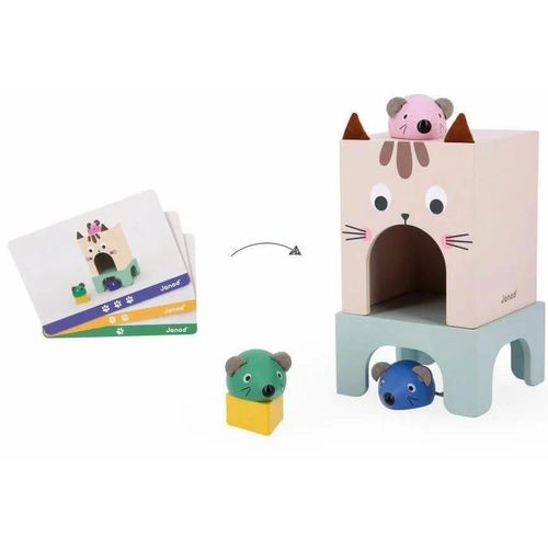 купить Игрушка Janod J05078 Joc Pisica si Soarecele в Кишинёве 
