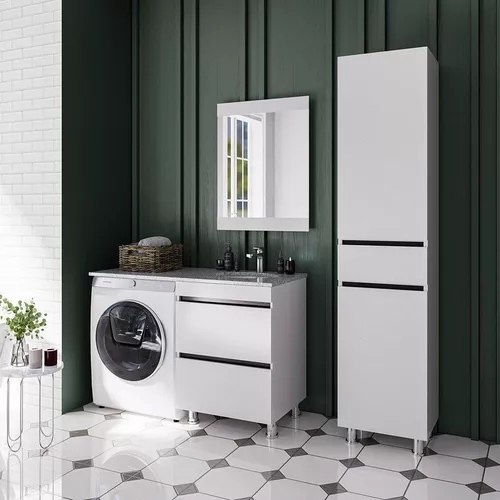 купить Шкаф под умывальник miscellaneous AQUITANIA 125 (GR 125) Alb Dr. в Кишинёве 