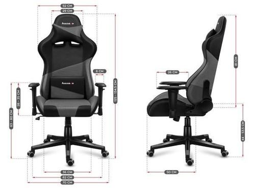 купить Офисное кресло Huzaro Force 6.2 grey в Кишинёве 