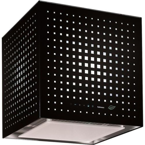 cumpără Hotă Falmec RUBIK E-ION 42 E.P.CAP. Black Glass RAL 9005 (with filter pack) în Chișinău 