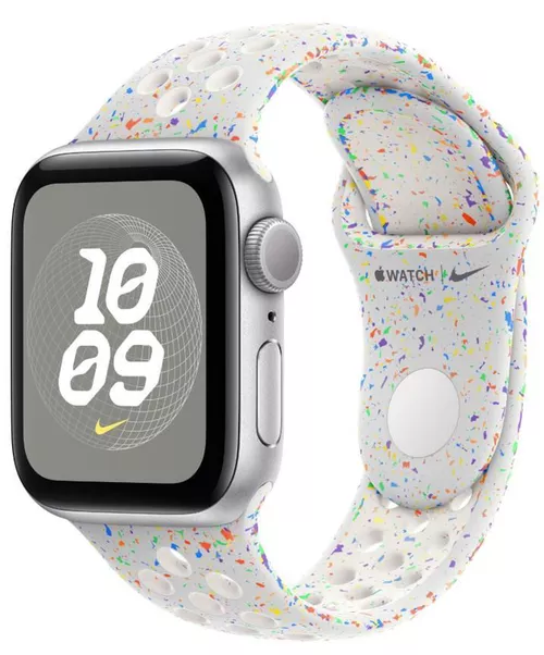 купить Ремешок Apple 42mm Pure Platinum Nike Sport Band - S/M MYJM3 в Кишинёве 