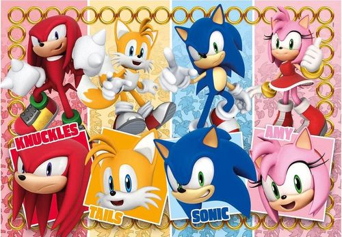 cumpără Puzzle Clementoni 60 MAXI: Sonic, 2025 (26073) în Chișinău 