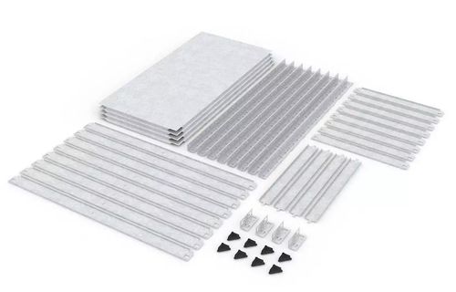 купить Cтеллаж складской Nex Home Raft metalic Budget 1600x800x300mm, 5 polite metal, galvanizat в Кишинёве 