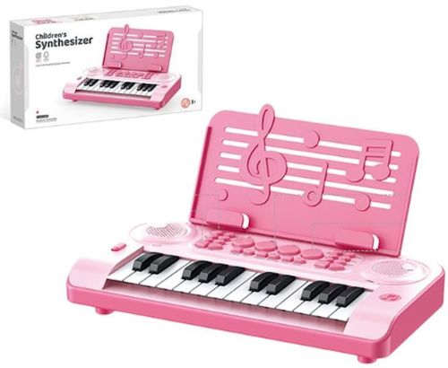 купить Музыкальная игрушка Essa 6654A Pian muzical Mic muzician, roz в Кишинёве 