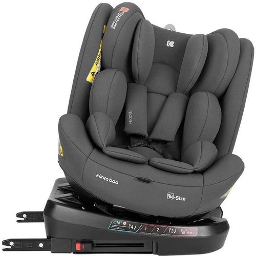 купить Автокресло Kikka Boo 31002100102 i-Moove 2 Dark Grey i-Size, 40-150cm в Кишинёве 