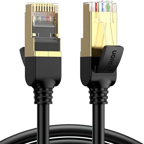 купить Кабель для IT Ugreen 11273, Cat7 F/FTP Ethernet Cable, Pure Copper, Shielded, 10m, Black в Кишинёве 