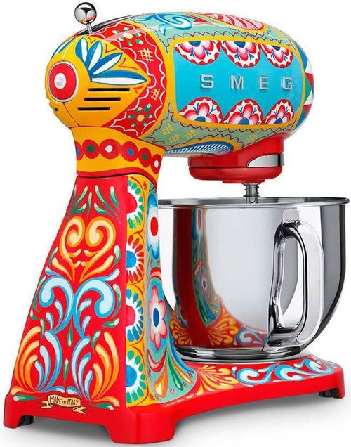 купить Кухонная машина SMEG SMF03DGEU Sicily is my love Collection Dolce&Gabbana в Кишинёве 