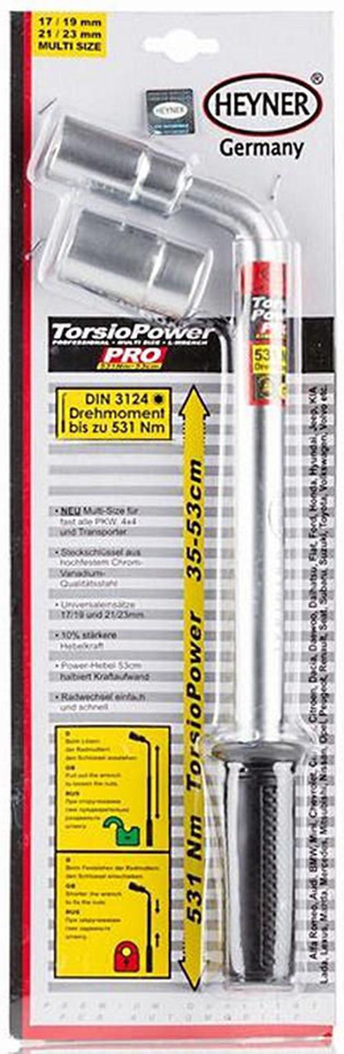 купить Набор ручных инструментов Heyner 417100 ceie telescopica,cotita pentru roti auto17 19 21 23 в Кишинёве 