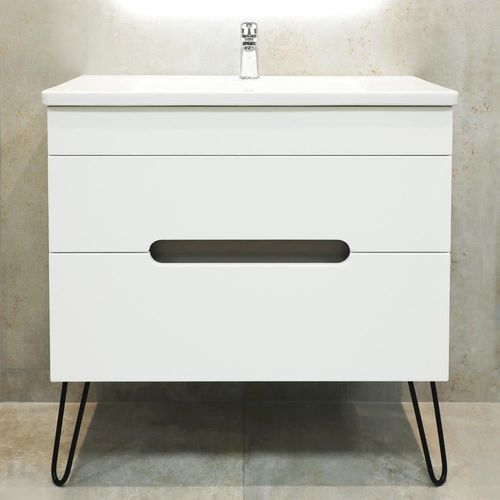 cumpără Dulap pentru lavoar Bayro универсальный Etna под умыв. Argo 800 белый мат în Chișinău 