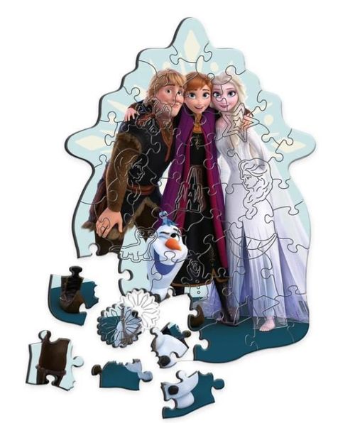 cumpără Puzzle Trefl 20283 Wooden puzzle. Frozen, 50el în Chișinău 