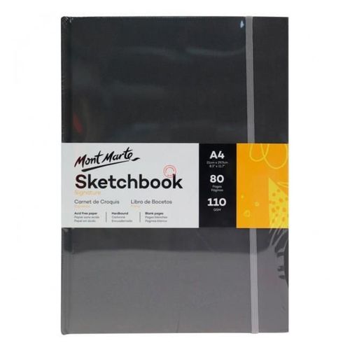 cumpără Set de creație Mont Marte MSB0090 Sketchbook cu elastic A4, 80 foi, dry media în Chișinău 