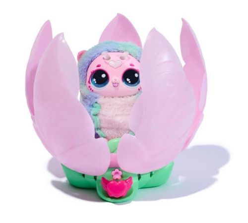 купить Мягкая игрушка Hatchimal 6072450 Alive Interactive toy Bloom Surprise Kittyfly в Кишинёве 