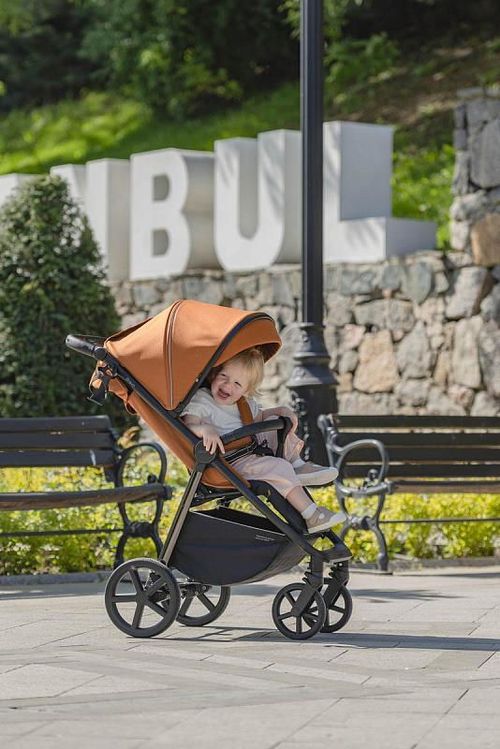 купить Детская коляска Adamex BRAVO PLUS 2024 Tango Orange в Кишинёве 