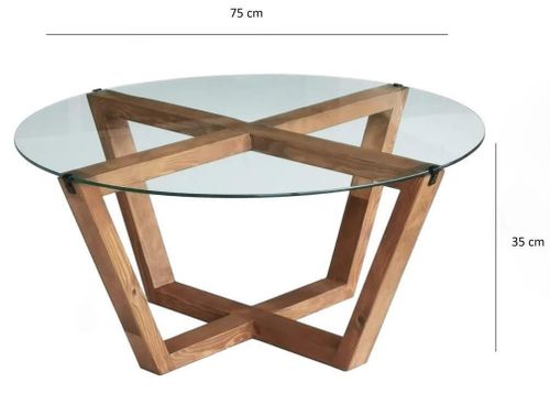 купить Журнальный столик Trendy Lotus 75x35x75cm в Кишинёве 