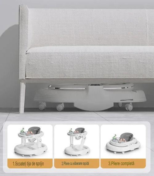 cumpără Premergător Richi 68892 Babywalker White (6889P) în Chișinău 