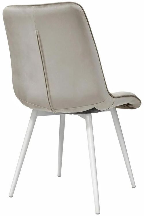 cumpără Scaun Deco Capella Catifea Beige HLR7 + White Legs în Chișinău 