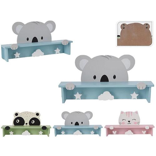 купить Вешалка для одежды Promstore 16934 Cuier de perete pentru copii Animale, 3 carlige 44x22x9.5cm в Кишинёве 