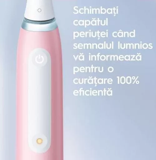 купить Щетка зубная электрическая Oral-B 1468 iO SERIES 3 PINK в Кишинёве 