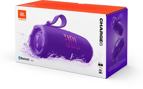 купить Колонка портативная Bluetooth JBL Charge 6 Purple в Кишинёве 