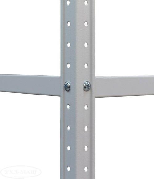 купить Cтеллаж складской УХЛ-МАШ СК 1,5/750х300 Стеллаж средней нагрузки 120кг (1500x750x300) (4 полок) в Кишинёве 