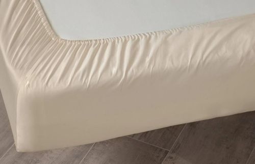 купить Домашний текстиль Askona Простынь 160x200 Home Крем-брюле в Кишинёве 