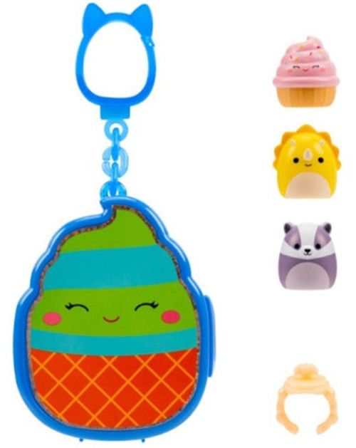 купить Игрушка Squishmallows SQAL0077 Clip-a-longs, набор 3 фигурок 2.5см в Кишинёве 