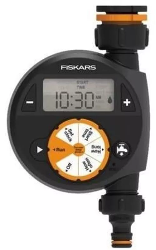 cumpără Programator pentru irigarea automată Fiskars Programator universal irigare, Single LCD (1054791) în Chișinău 