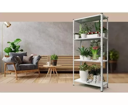 cumpără Raft de depozitare Nex Home Raft metalic REK 1500x750x300 mm, 4 rafturi metal, white în Chișinău 