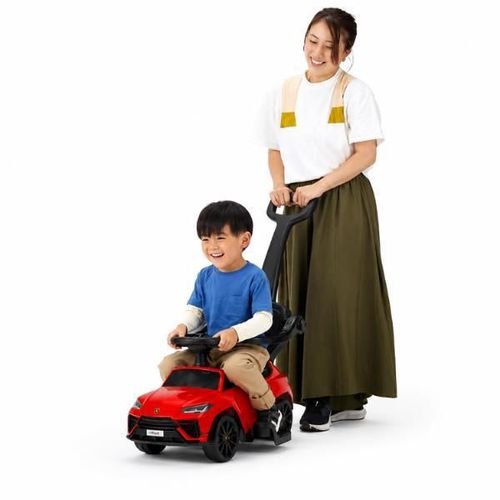cumpără Tolocar Kids car 9010150CP Red "Lamborghini Urus S" cu volan muzical în Chișinău 