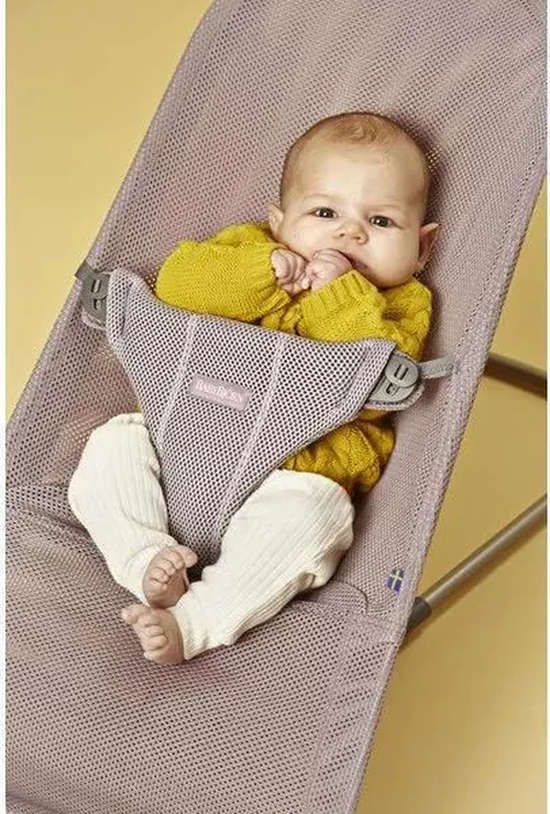 купить Детское кресло-качалка BabyBjorn 006102A Greige, Mesh в Кишинёве 