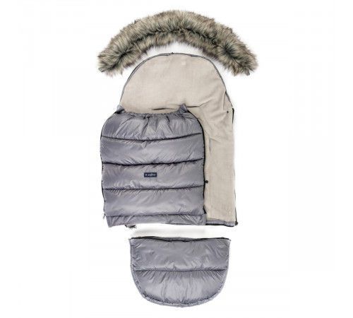 Конверт в коляску Womar Zaffiro Grow Up Pastel Grey 
